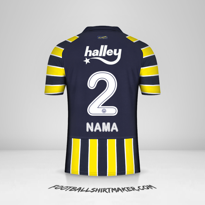 Jersey Fenerbahce SK 2022/2023 -  nama - 2