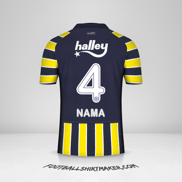 Jersey Fenerbahce SK 2022/2023 -  nama - 4