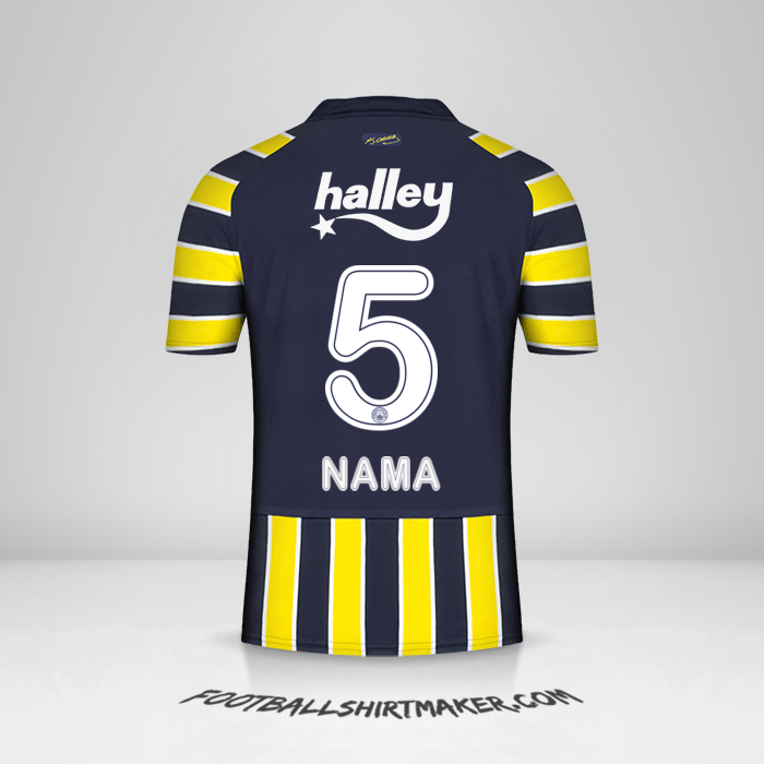 Jersey Fenerbahce SK 2022/2023 -  nama - 5