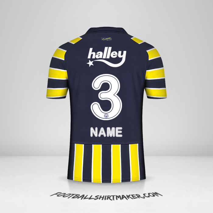 Trikot Fenerbahce SK 2022/2023 -  name - 3