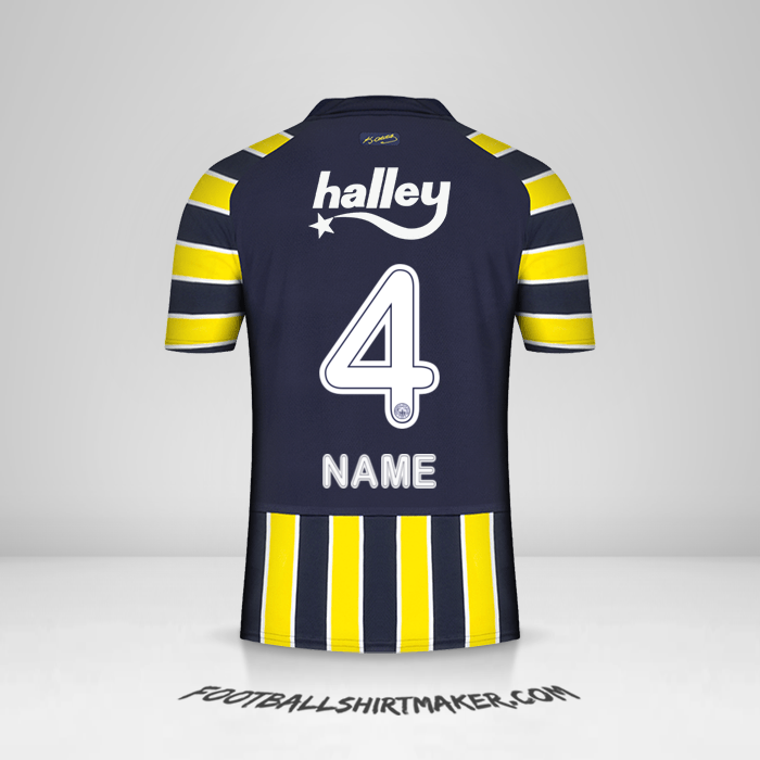 Trikot Fenerbahce SK 2022/2023 -  name - 4
