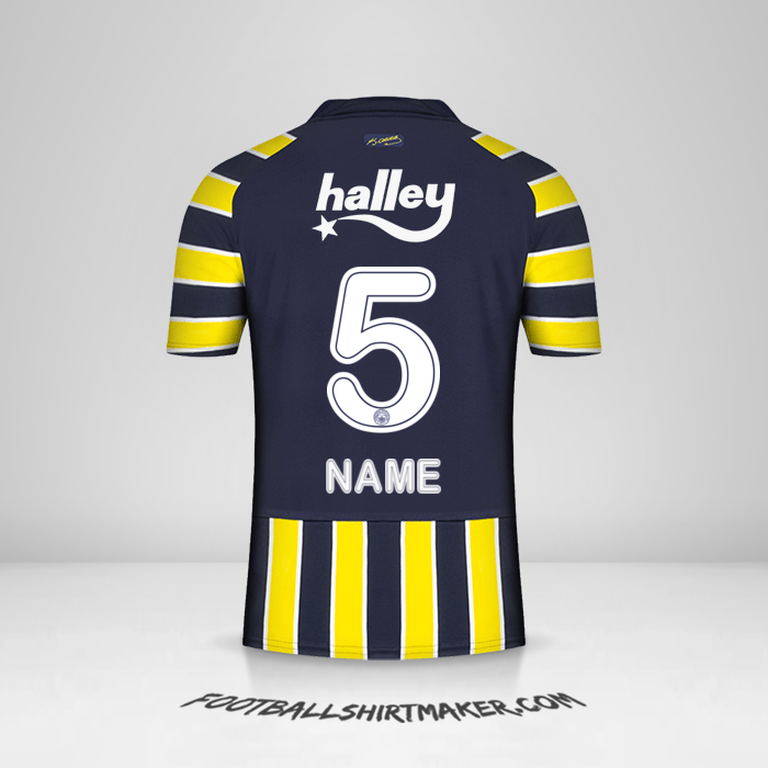 Trikot Fenerbahce SK 2022/2023 -  name - 5