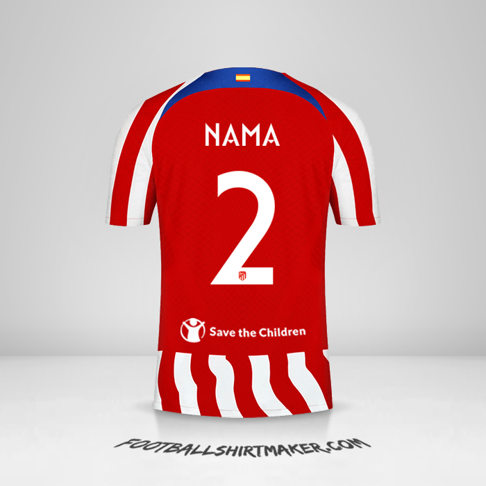 Jersey Atletico Madrid Cup 2022/2023 -  nama - 2