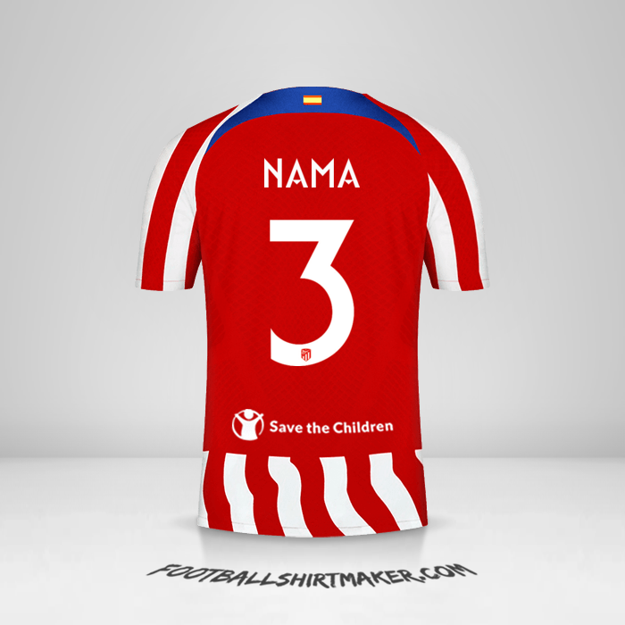 Jersey Atletico Madrid Cup 2022/2023 -  nama - 3