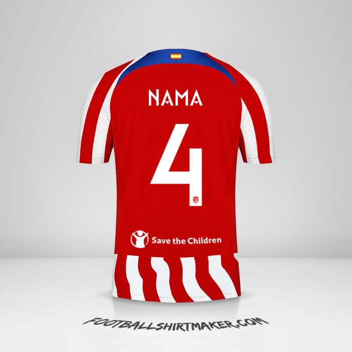 Jersey Atletico Madrid Cup 2022/2023 -  nama - 4