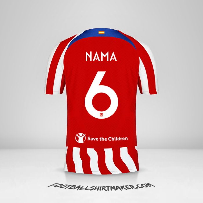 Jersey Atletico Madrid Cup 2022/2023 -  nama - 6