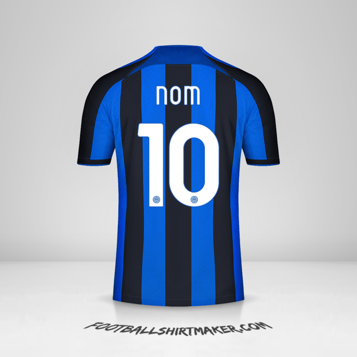 Maillot Inter Cup 2022/2023 -  nom - 10