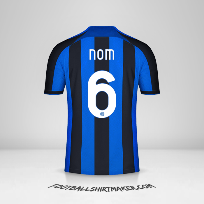Maillot Inter Cup 2022/2023 -  nom - 6