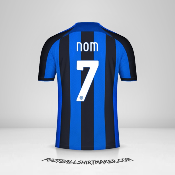 Maillot Inter Cup 2022/2023 -  nom - 7