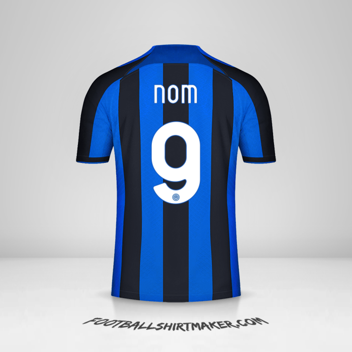 Maillot Inter Cup 2022/2023 -  nom - 9