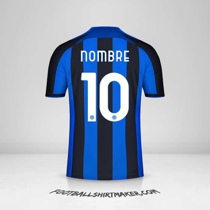 Jersey Inter Cup 2022/2023 -  nombre - 10