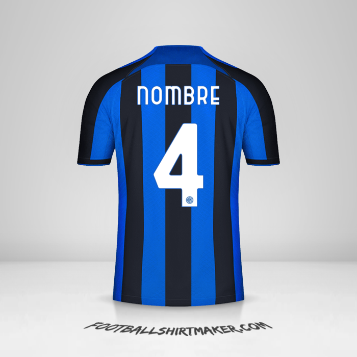 Camiseta Inter Cup 2022/2023 -  nombre - 4