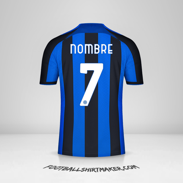 Jersey Inter Cup 2022/2023 -  nombre - 7