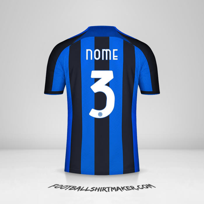Camisa Inter Cup 2022/2023 -  nome - 3