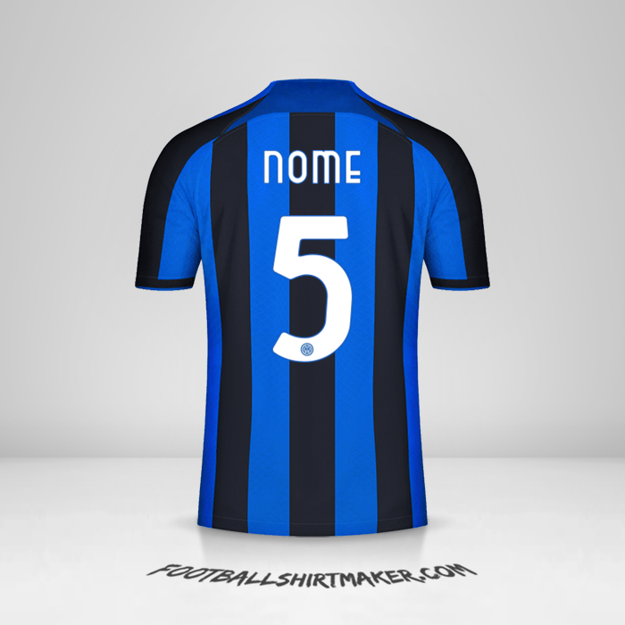 Camisa Inter Cup 2022/2023 -  nome - 5