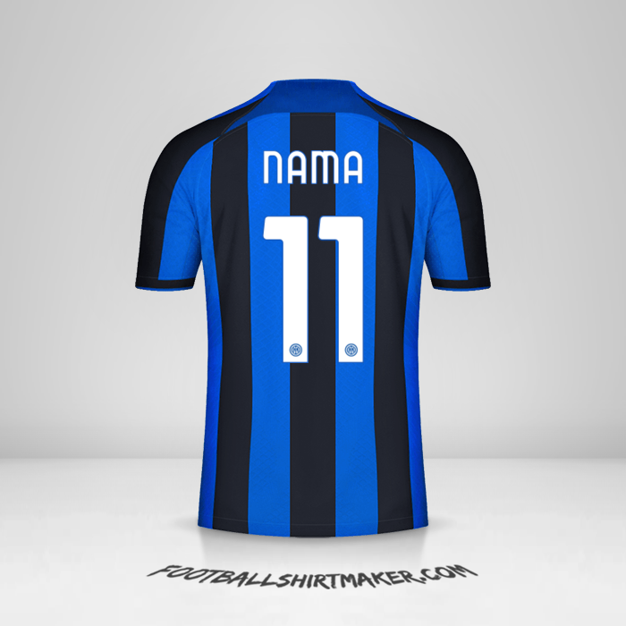 Jersey Inter Cup 2022/2023 -  nama - 11