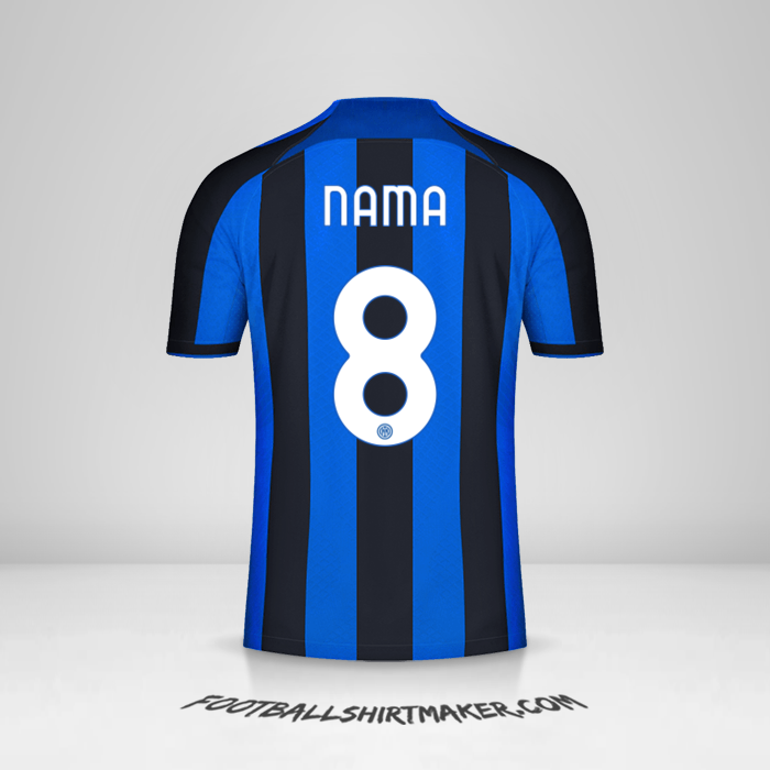 Jersey Inter Cup 2022/2023 -  nama - 8