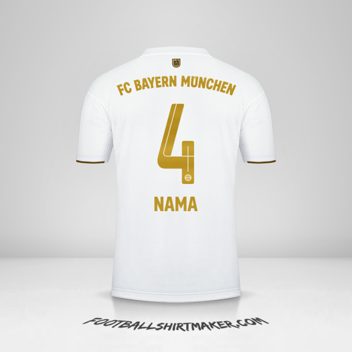 Jersey FC Bayern Munchen 2022/2023 Alternatif -  nama - 4