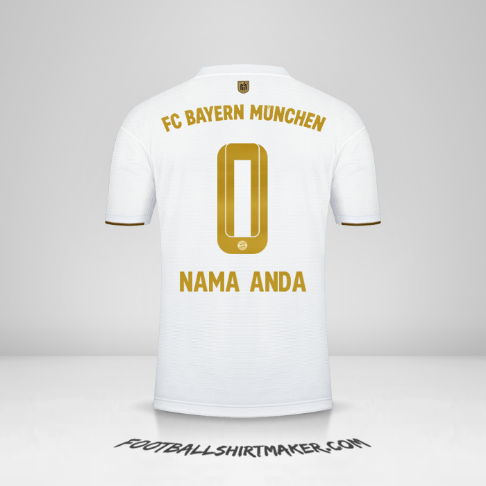 Jersey FC Bayern Munchen 2022/2023 II -  nama anda - 0