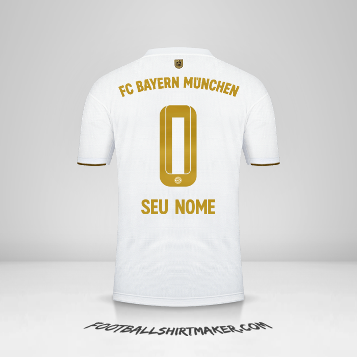 Camisa FC Bayern Munchen 2022/2023 II -  seu nome - 0