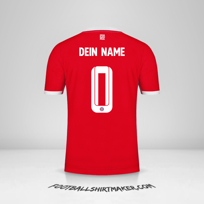 Trikot FC Bayern Munchen Cup 2022/2023 -  dein name - 0