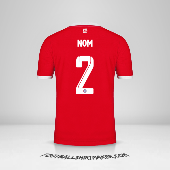 Maillot FC Bayern Munchen Cup 2022/2023 -  nom - 2