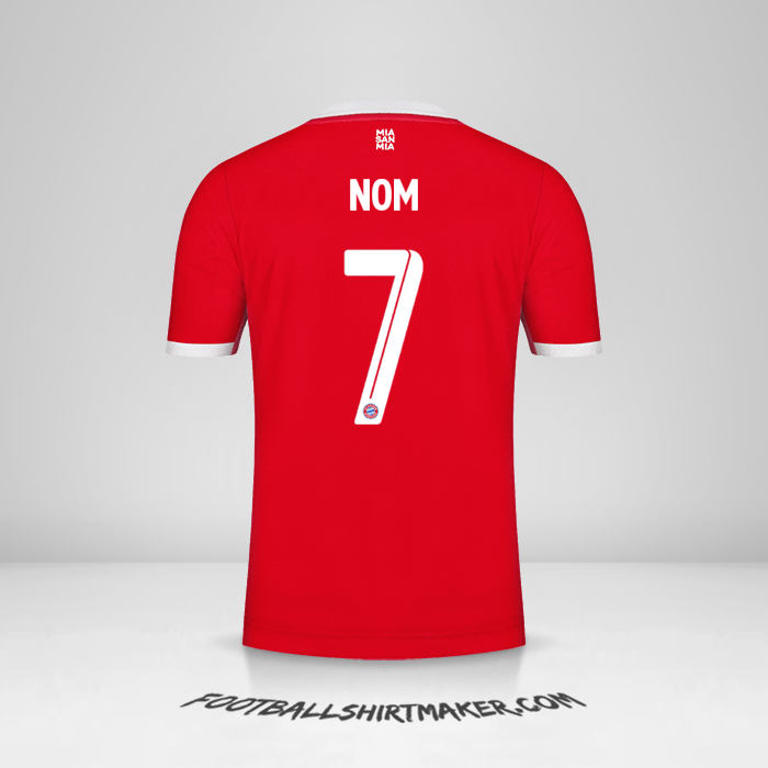 Maillot FC Bayern Munchen Cup 2022/2023 -  nom - 7