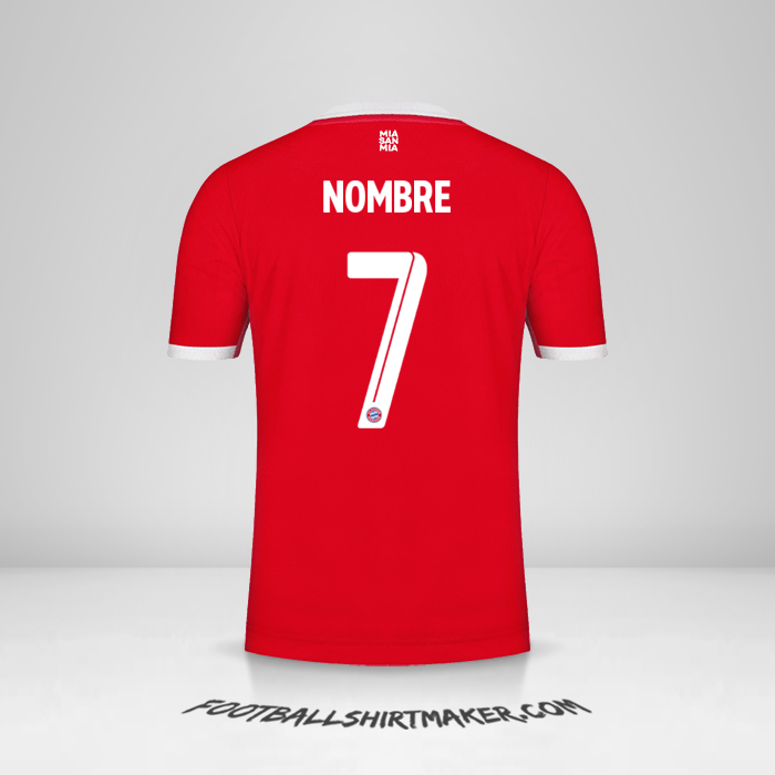 Jersey FC Bayern Munchen Cup 2022/2023 -  nombre - 7