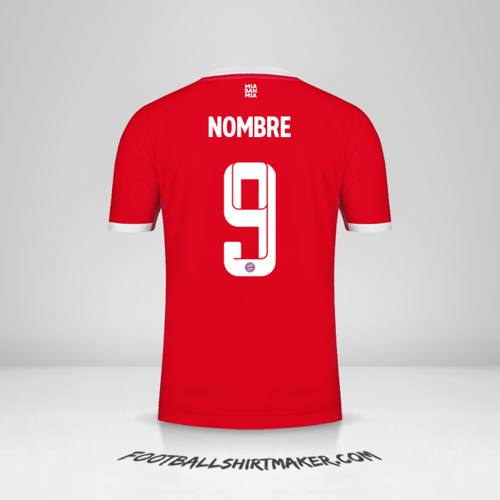Camiseta FC Bayern Munchen Cup 2022/2023 -  nombre - 9