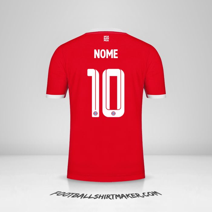Camisola FC Bayern Munchen Cup 2022/2023 -  nome - 10