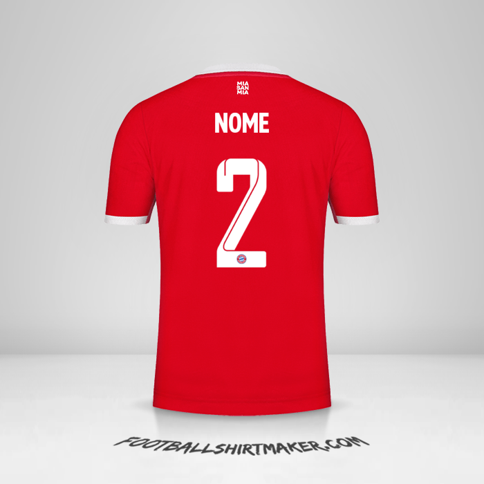 Maglia FC Bayern Munchen Cup 2022/2023 -  nome - 2