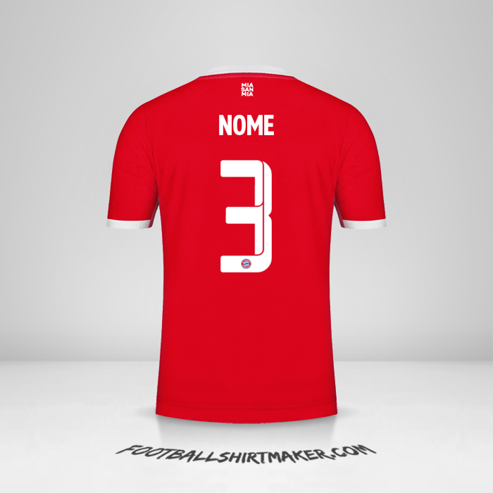 Maglia FC Bayern Munchen Cup 2022/2023 -  nome - 3