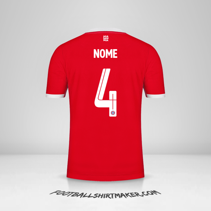 Camisola FC Bayern Munchen Cup 2022/2023 -  nome - 4