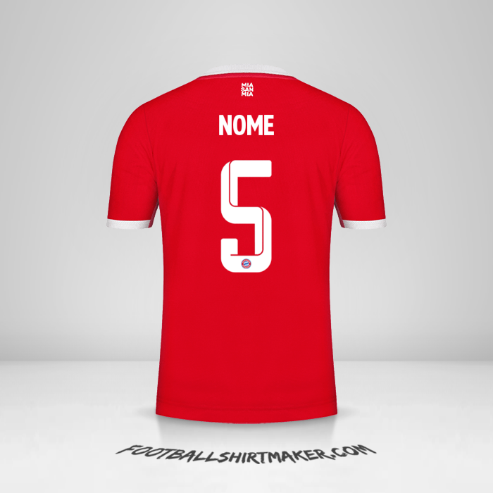 Maglia FC Bayern Munchen Cup 2022/2023 -  nome - 5