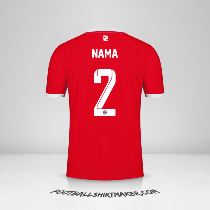 Jersey FC Bayern Munchen Cup 2022/2023 -  nama - 2