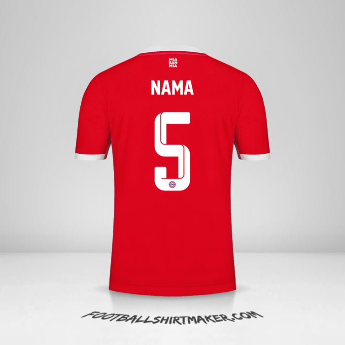 Jersey FC Bayern Munchen Cup 2022/2023 -  nama - 5