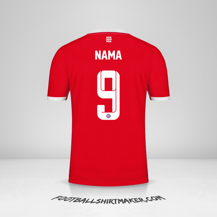 Jersey FC Bayern Munchen Cup 2022/2023 -  nama - 9