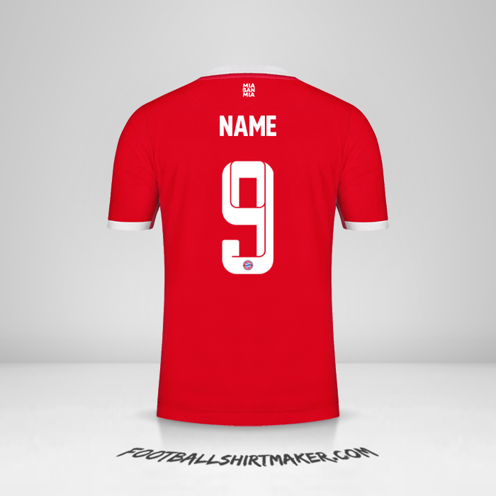 Shirt FC Bayern Munchen Cup 2022/2023 -  name - 9