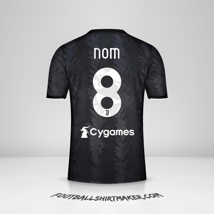 Maillot Juventus FC 2022/2023 Extérieur -  nom - 8