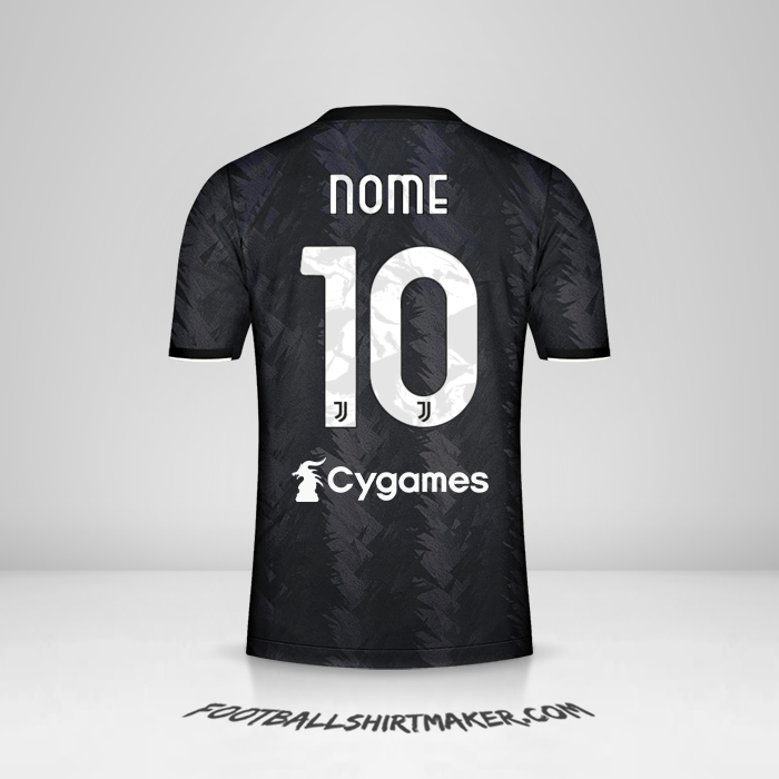 Camisa Juventus FC 2022/2023 Alternativa -  nome - 10