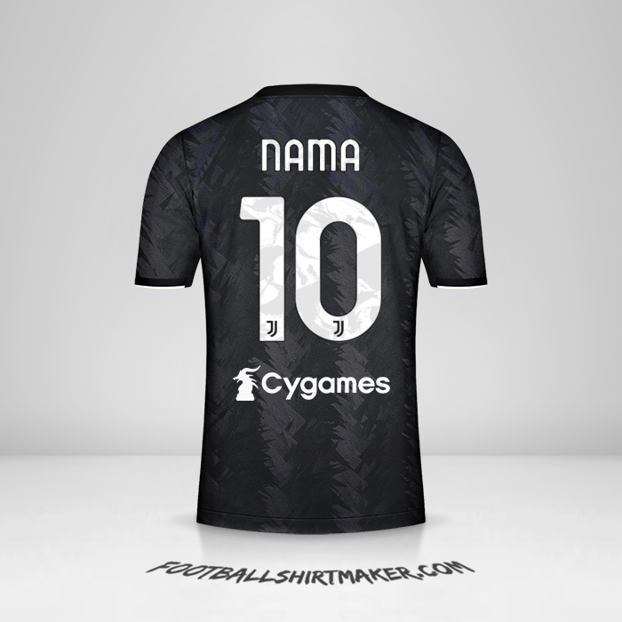 Jersey Juventus FC 2022/2023 Alternatif -  nama - 10
