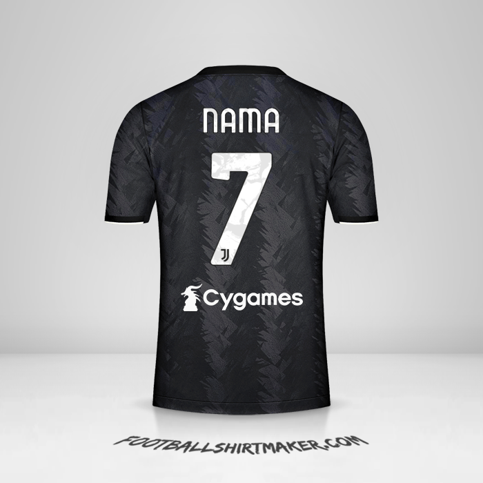 Jersey Juventus FC 2022/2023 Alternatif -  nama - 7