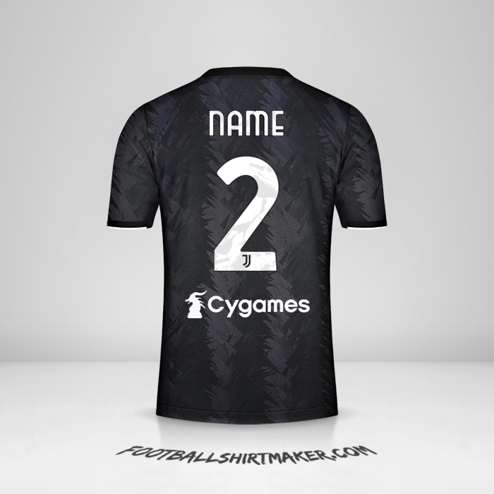 Trikot Juventus FC 2022/2023 Auswärts -  name - 2