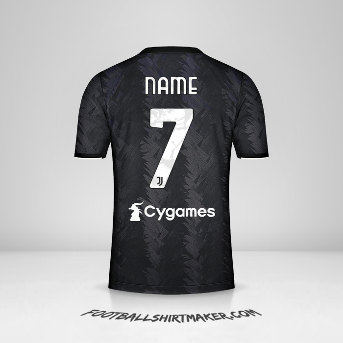 Shirt Juventus FC 2022/2023 Away -  name - 7