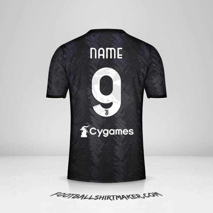 Trikot Juventus FC 2022/2023 Auswärts -  name - 9