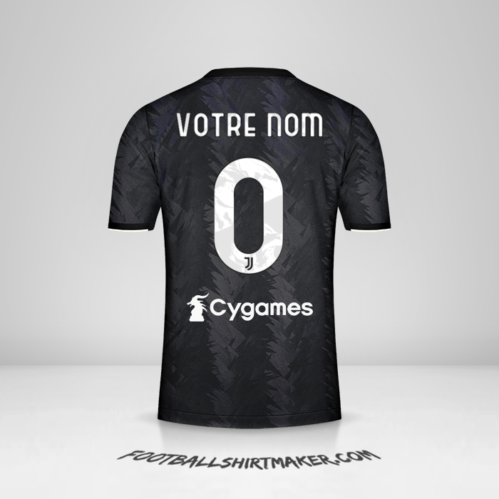 Maillot Juventus FC 2022/2023 II -  votre nom - 0