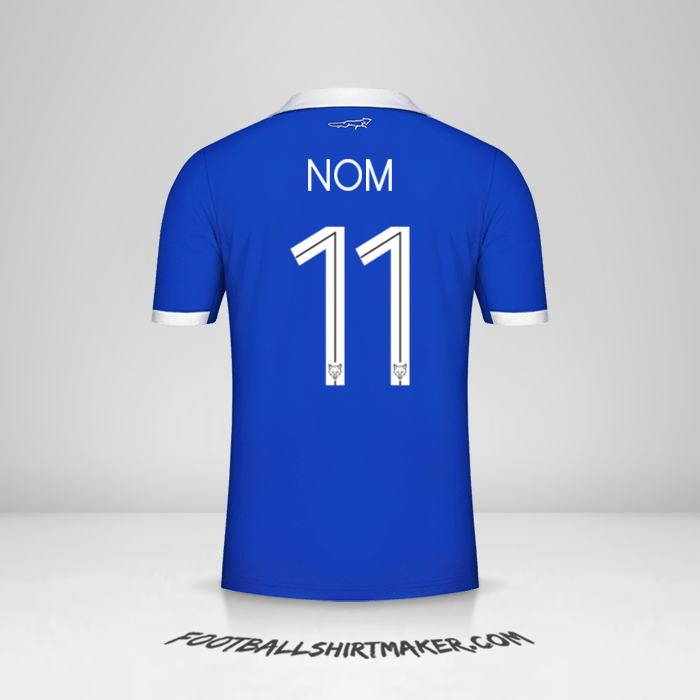 Maillot Leicester City FC Cup 2022/2023 -  nom - 11
