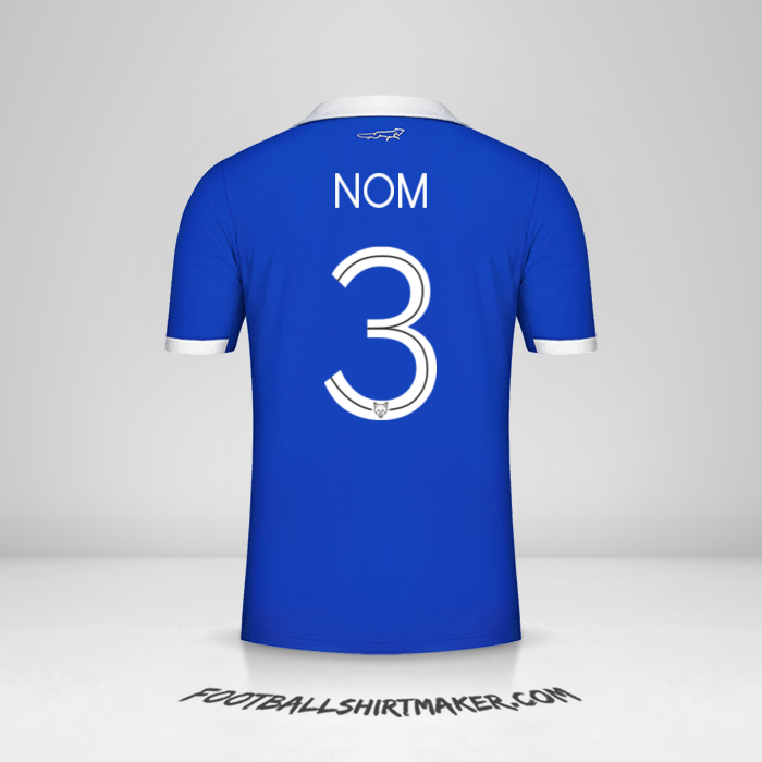 Maillot Leicester City FC Cup 2022/2023 -  nom - 3