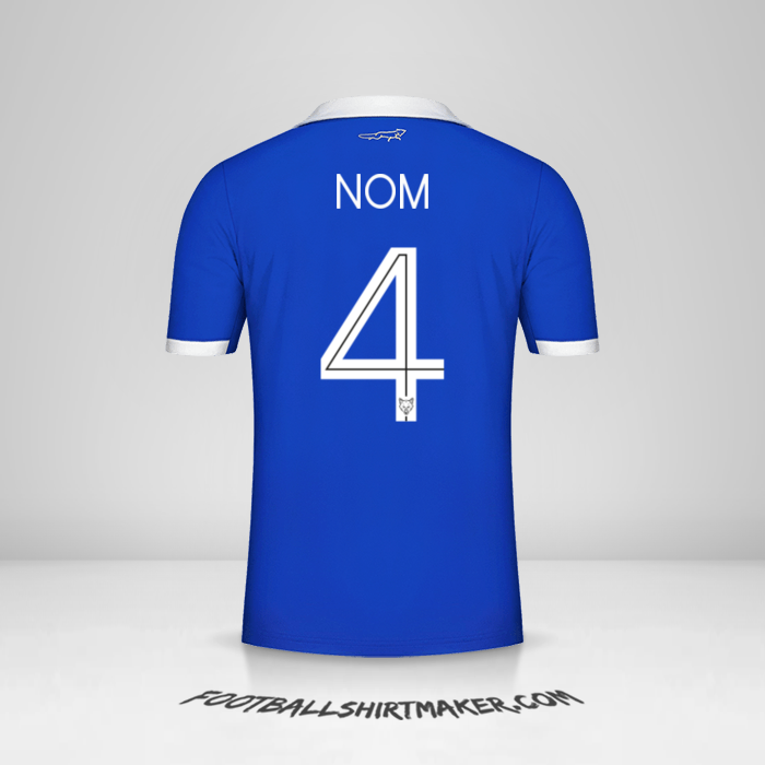 Maillot Leicester City FC Cup 2022/2023 -  nom - 4