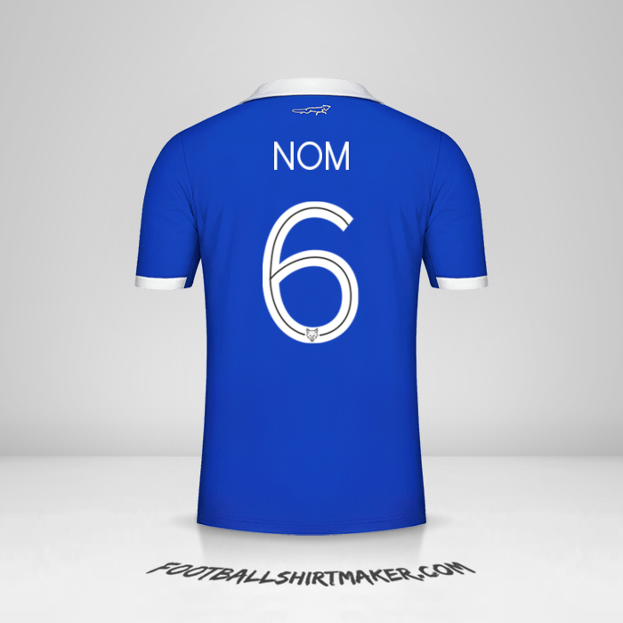 Maillot Leicester City FC Cup 2022/2023 -  nom - 6